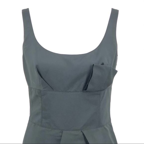 Armani Collezioni Black Sleeveless Sheath Dress - Picture 2 of 7